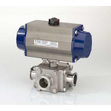 Pneumatic Ball Valve, Pipe Size 4