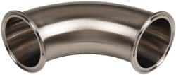 Sanitary Stainless Steel Pipe 90 &deg; Elbow, 3