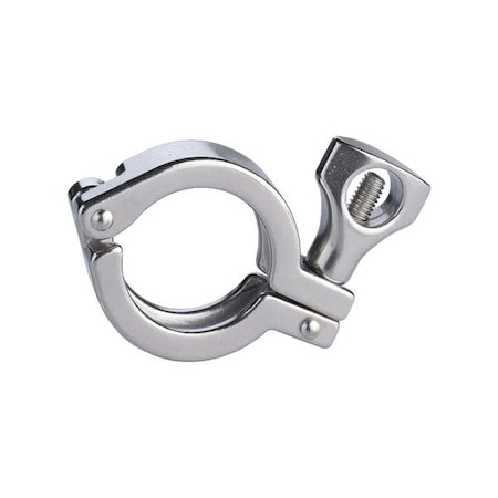 Clamp, Stainless Steel, Threaded, 4 in MPN:13MHHM4.0-H