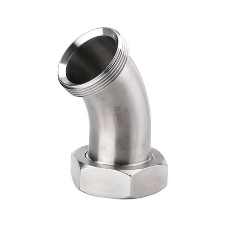 45Elbow, SS, Threaded11/2