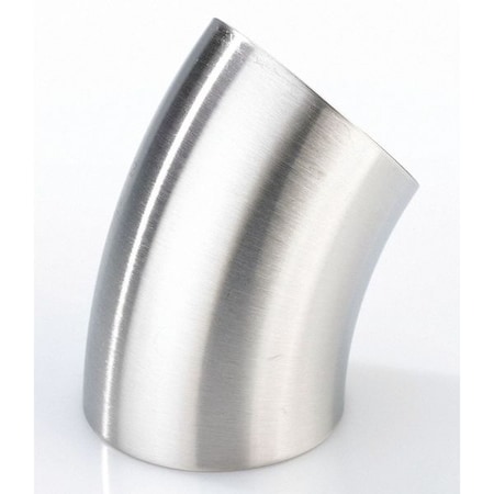 Weld Elbow, 45 deg., Less Tangents, T316L MPN:E2WK-6L2.5