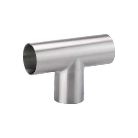 Tee, Stainless Steel, Butt Weld 1/2 in MPN:E7W.5