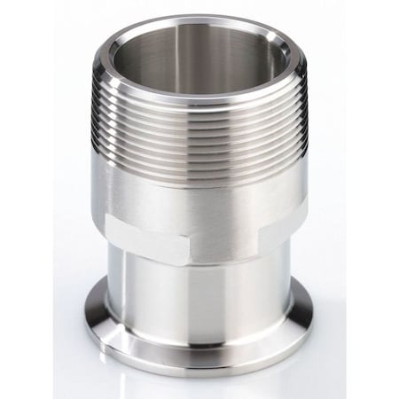 Adapter Clamp X, Male, Npt T316L MPN:EG21-6L2.0X1.5