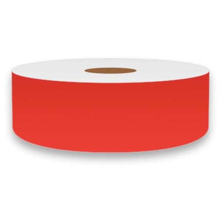 Label Tape, Orange, 1in W, For Mfr No. VnM4, FLUON-3254 MPN:FLUON-3254