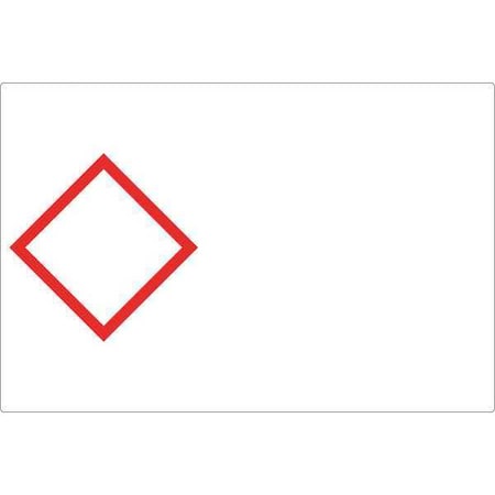 GHS Label Roll, White, Labels/Roll: Continuous MPN:GHSV32-1