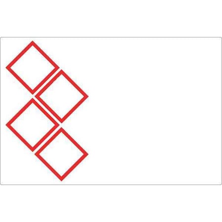 GHS Label Roll, White, Labels/Roll: Continuous MPN:GHSV32-4