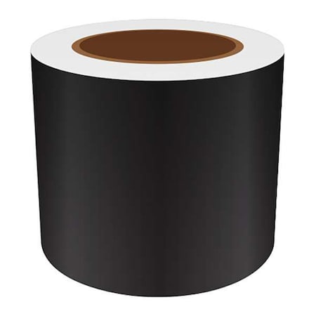 ContinuousLabelStock, Black, Gloss, 4inW MPN:REFBK-31028