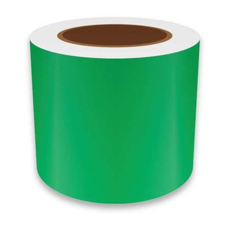 ContinuousLabelStock, Green, Gloss, 4inW MPN:REFGN-31028