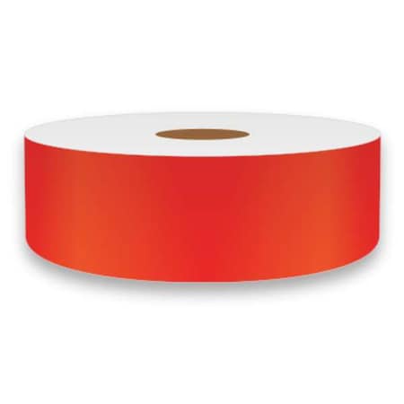 Label Tape, Red, 1in W, For Mfr No. VnM4, REFRD-3254 MPN:REFRD-3254
