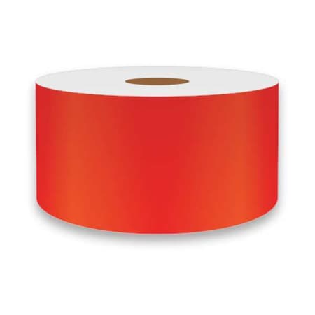 Label Tape, Red, 2in W, For Mfr No. VnM4, REFRD-3508 MPN:REFRD-3508