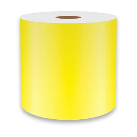 Label Tape, Yellow, 3in W, For Mfr No. VnM4, REFYL-3762 MPN:REFYL-3762