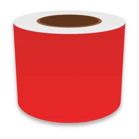 Label Tape, Red, Labels/Roll: Continuous MPN:VNMRD-31028