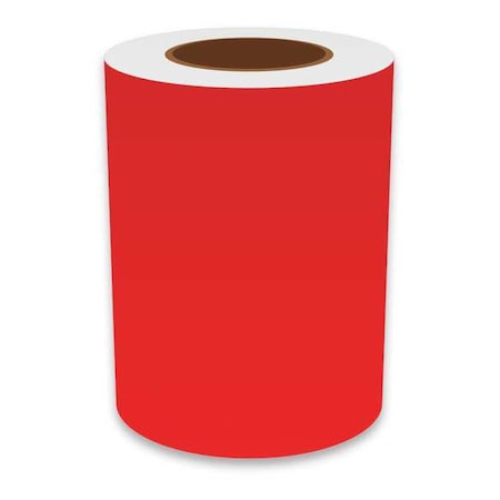 Label Tape, Red, Labels/Roll: Continuous MPN:VNMRD-3177