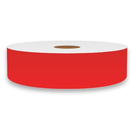 Label Tape, Red, Labels/Roll: Continuous MPN:VNMRD-3254