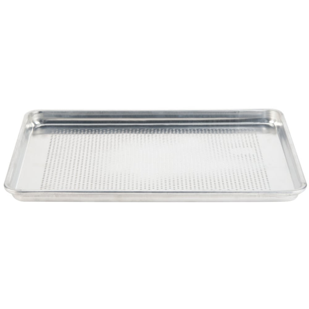 Vollrath 1/2 Size Wear-Ever 18-Gauge Perforated Sheet Pan, Silver MPN:5303P