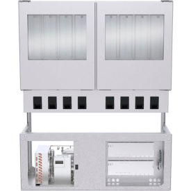 Vollrath® SerVue™ Touchless Refrigerated Slide-In Salad Dispenser 8 Compartments 120V FC-4TD-28120-C