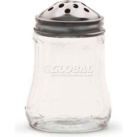Vollrath® Traex Dripcut Cheese Shakers 260 Round Perforated S/S Top 4 Oz 260 - Pkg Qty 12