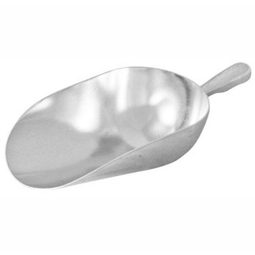 Vollrath Aluminum Scoop, 40 Oz, Silver MPN:46893