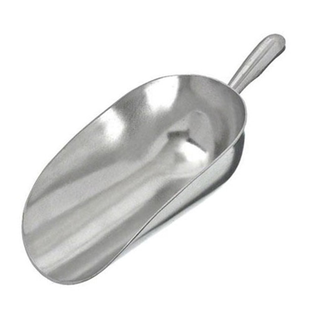 Vollrath Aluminum Scoop, 86 Oz, Silver MPN:46895
