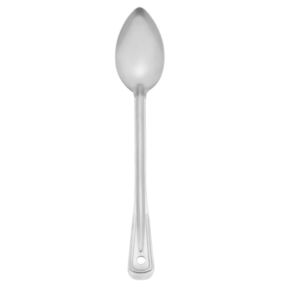 Vollrath 15in Solid Stainless Steel Serving Spoons, Silver, Pack Of 12 Spoons MPN:46981