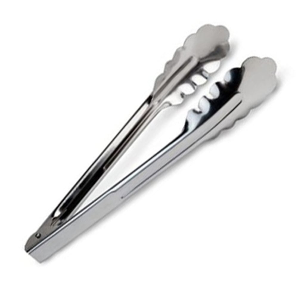Vollrath Utility Tongs, 7in, Silver MPN:47007