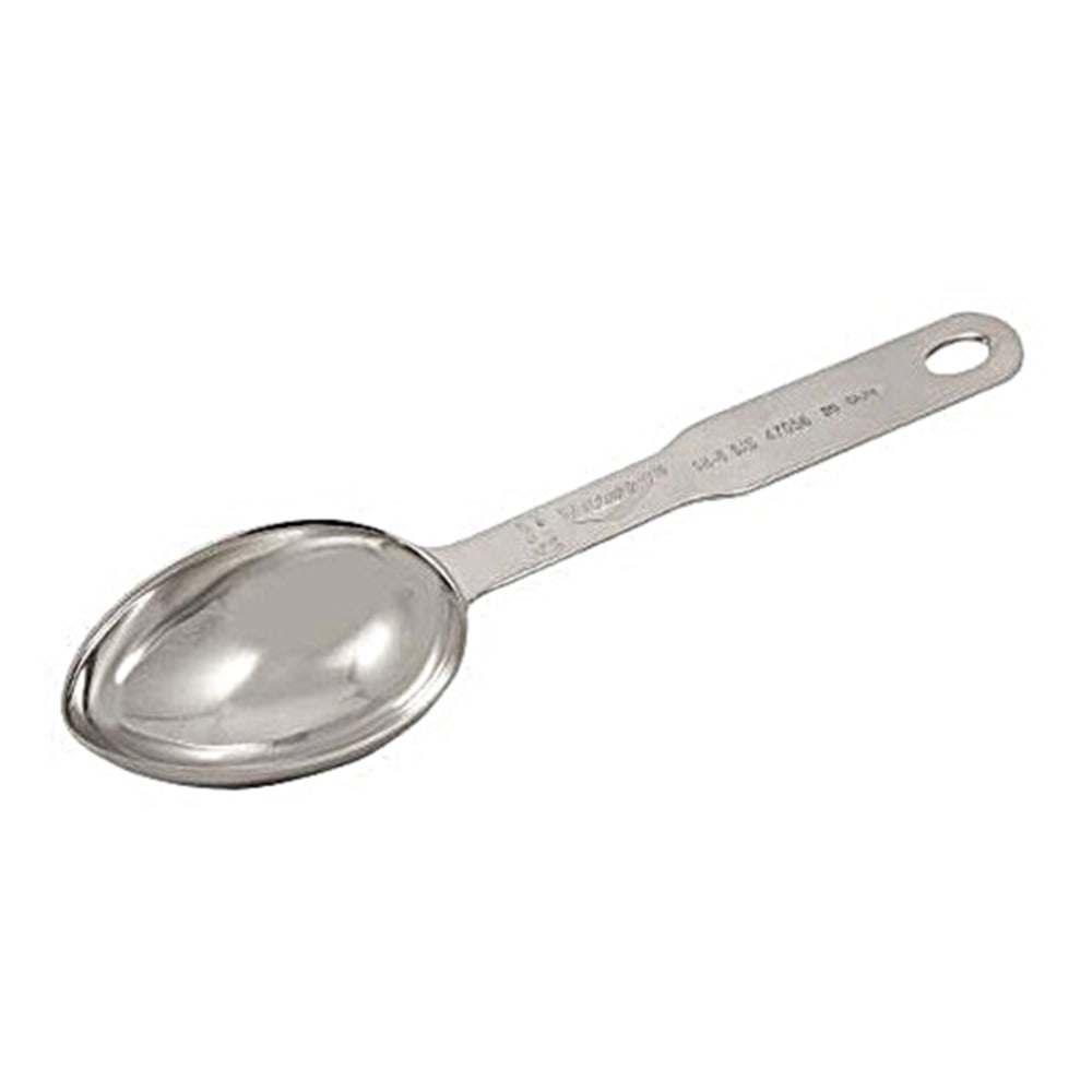 Vollrath Oval Measuring Spoon, 1/4 Cup, Silver MPN:47056