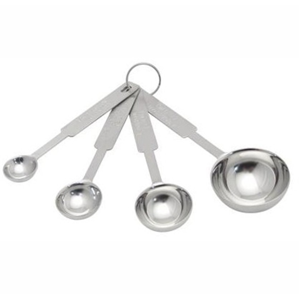 Vollrath Measuring Spoon Set, Silver MPN:47118