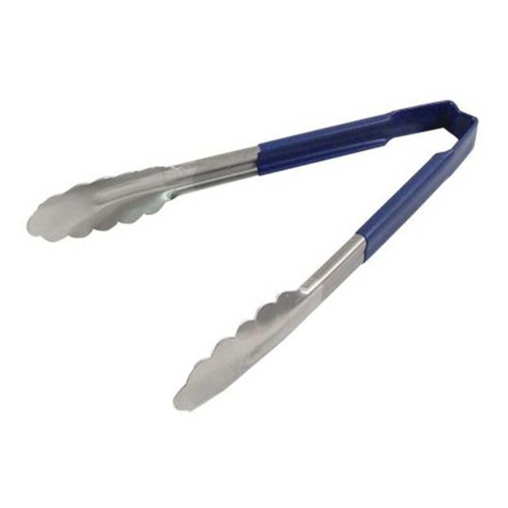 Vollrath 9in Tongs With Antimicrobial Protection, Blue MPN:4780930