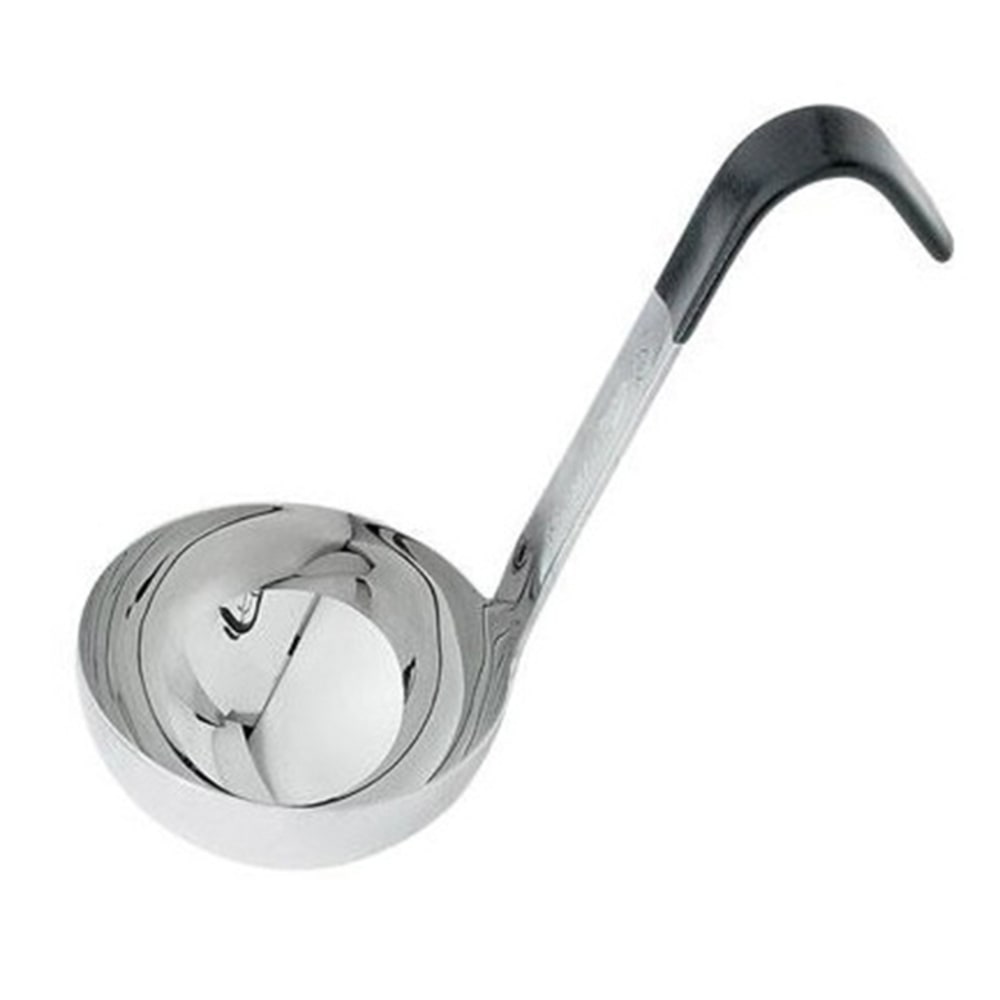 Vollrath Ladle With Antimicrobial Protection, 3 Oz, Black MPN:4970320