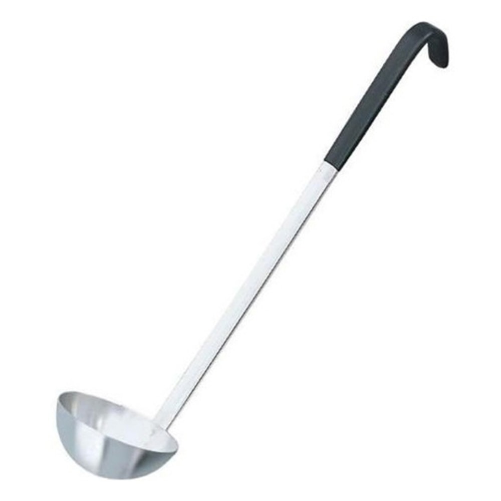 Vollrath Kool-Touch Ladle With Antimicrobial Protection, 4 Oz, Black MPN:58044