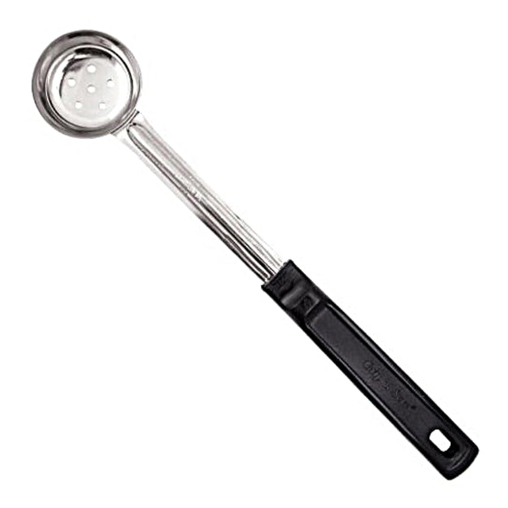 Vollrath Spoodle Perforated Portion Spoon With Antimicrobial Protection, 1 Oz, Black MPN:61145