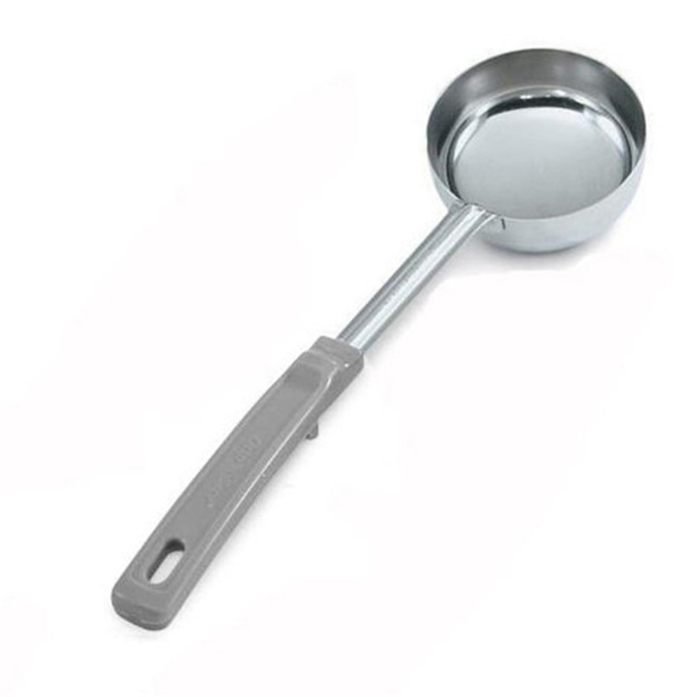 Vollrath Spoodle Solid Portion Spoon With Antimicrobial Protection, Notch, 4 Oz, Gray MPN:62172
