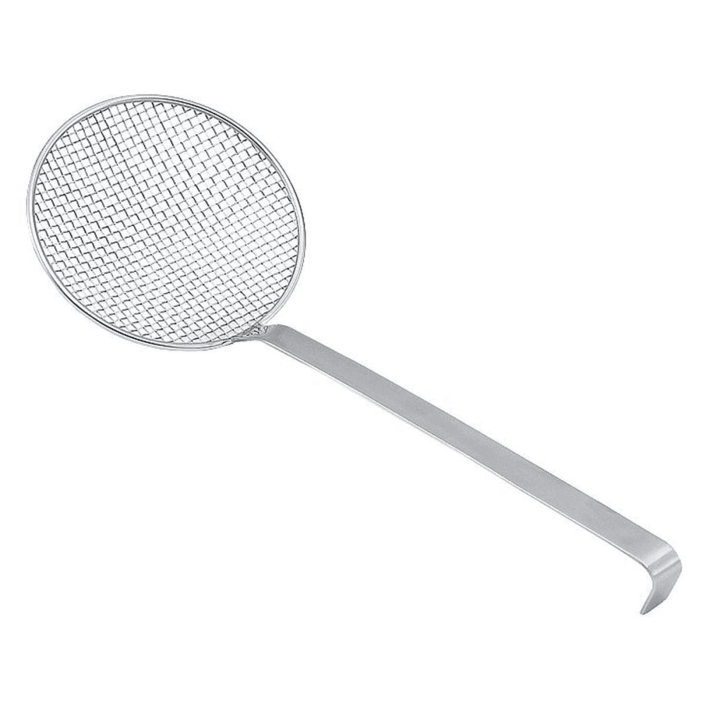 Hoffman Long-Handle Heavy-Duty Stainless Steel Skimmer, Silver MPN:VL47717