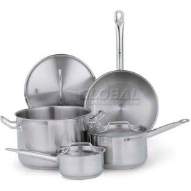 Vollrath® 3822 - Optio Deluxe Cookware Set 7-Pieces Stainless Steel Induction Ready 3822