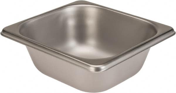 Food Pan Container: Stainless Steel, Rectangular MPN:SMVOL30622