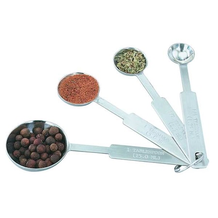 Measuring Spoon Set of 4, Gray, SS MPN:47118