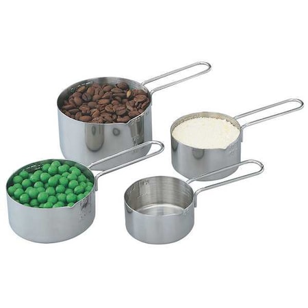 Measuring Cup Set of 4, Gray, SS MPN:47119