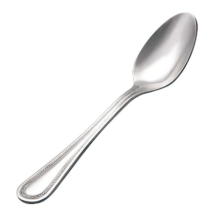 Bouillon Spoon, 6.12 in L, Silver, PK12 MPN:48225