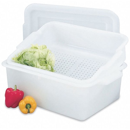 Drain Box, 20 in L, Third Size MPN:52618