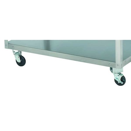 Caster Set, 4 In, 2 With Brakes MPN:38099