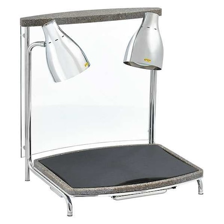 Carving Station, 2 Lamps, 120VAC, Steel MPN:46670