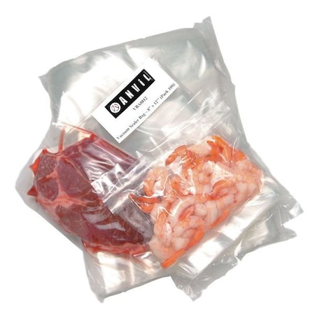 Vacuum Sealer Bag, 15 in L, 10 in W, PK100 MPN:40816