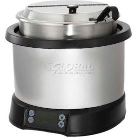 Vollrath® Mirage Induction Rethermalizer 74110110 11 Quart Silver 74110110