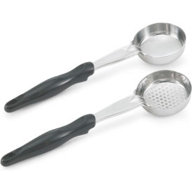 Vollrath® 8 Oz. Perforated Black Spoodle® - Round 6432820 - Pkg Qty 12