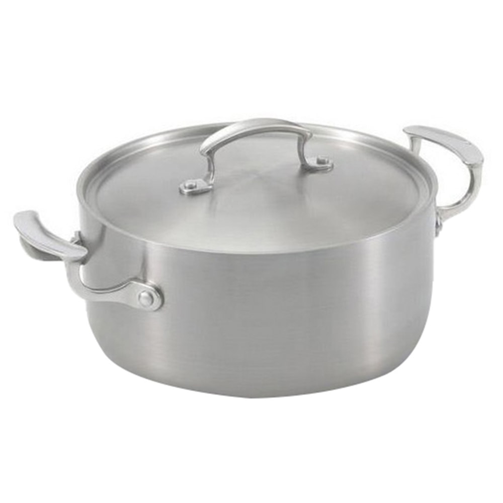 Vollrath Miramar Casserole Dish With Low Dome Cover, 5 Qt, Stainless Steel MPN:49411