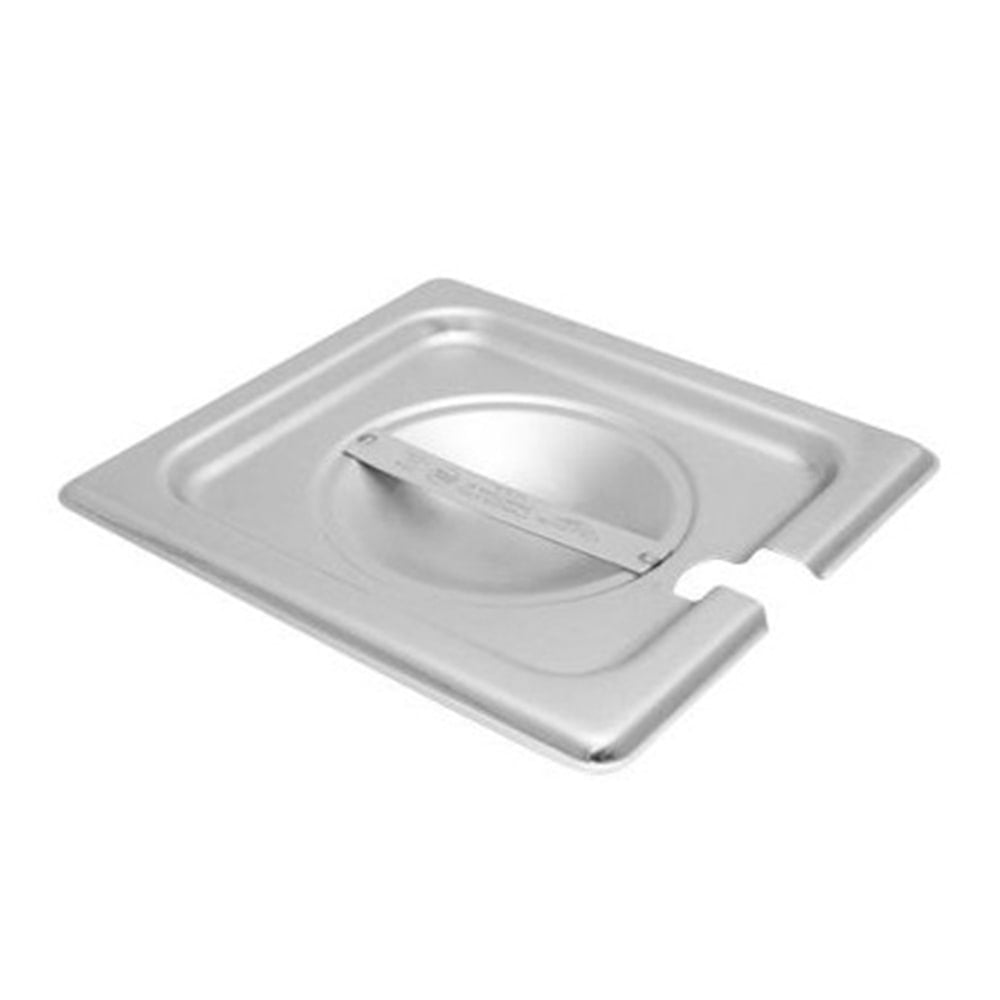 Vollrath Super Pan V 1/6 Size Slotted Pan Cover, Silver MPN:75260