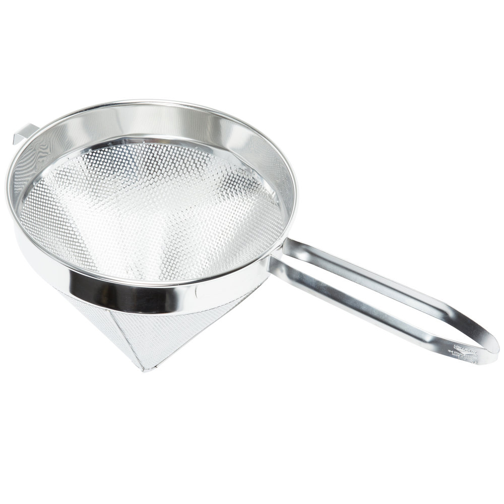 Hoffman Coarse China Cap Strainer, 12in, Silver MPN:VL47178