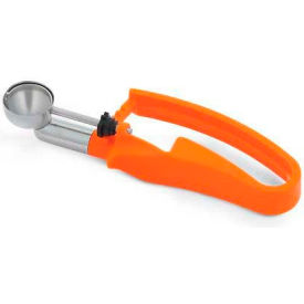 Vollrath® Standard Length Squeeze Disher 47404 Orange 0.33 Oz. Capacity 47404 - Pkg Qty 12