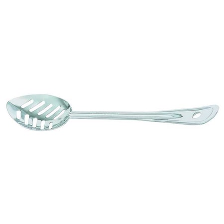 Basting Spoon, 13 in L, Silver MPN:46976