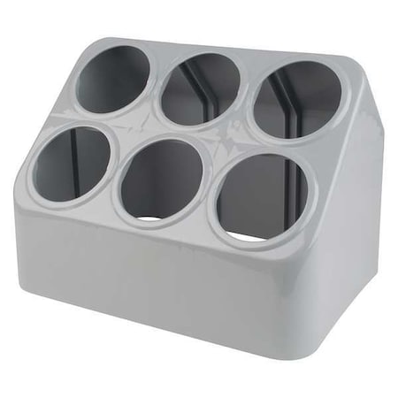 Cutlery Holder, 11.06 x 15.37 in, Gray MPN:52644